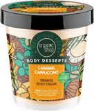 Organic Shop Karamelové cappuccino Spevňujúci telový krém 450 ml