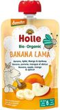 Holle BIO Pyré,Banana Lama, banán, jablko, mango a marhuľa 100 g