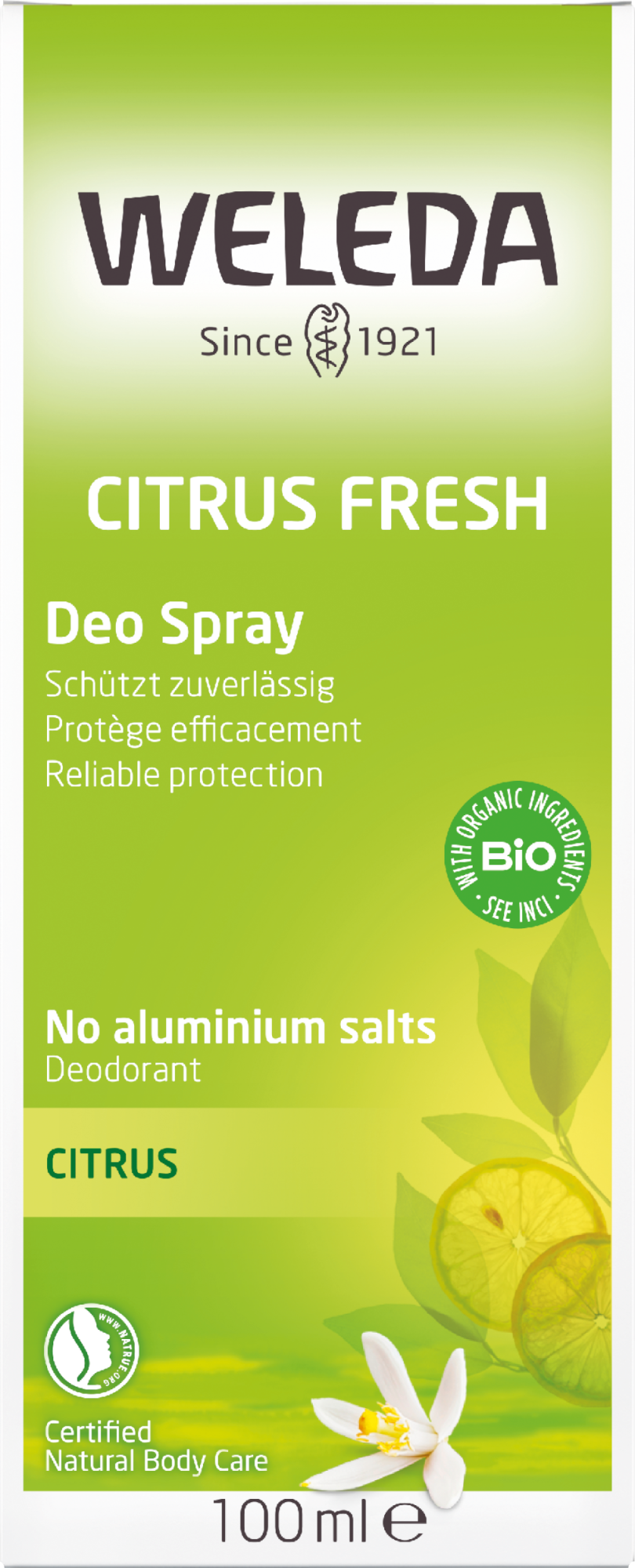 Weleda Citrusový dezodorant 100 ml