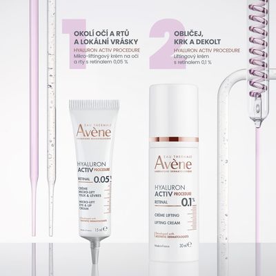 Avène Hyal.Activ PROCED. Mikro-Lift oči a pery 15 ml