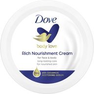 Dove Body Love rich nourishment krém na tvár a telo 150 ml
