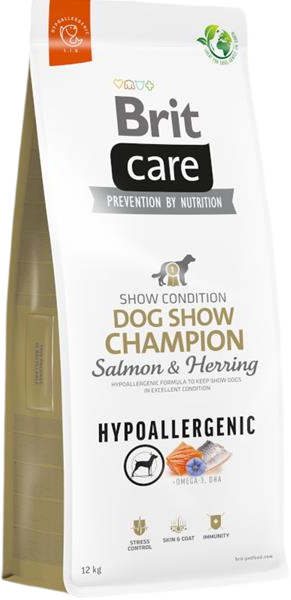 Brit Care Dog Hypoallergenic Dog Show Champion 12 kg
