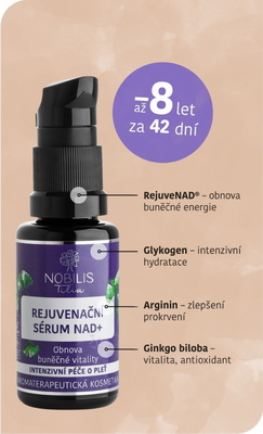 Nobilis Tilia Rejuvenačné sérum NAD+ 20 ml