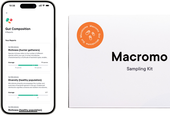 Macromo Analýza črevného mikrobiomu