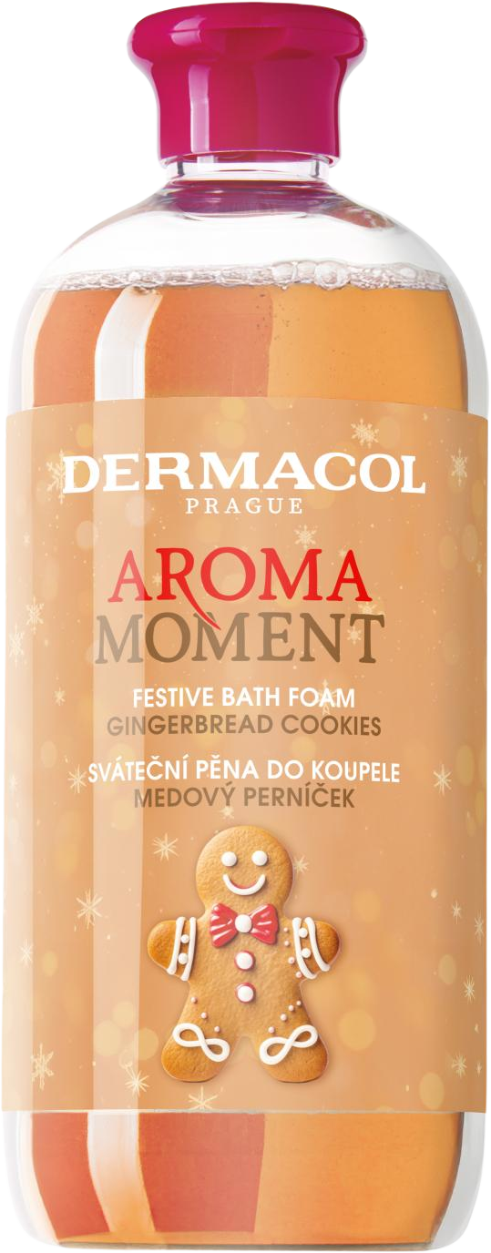 Dermacol Aróma Moment pena do kúpeľa - medový perníček 500 ml