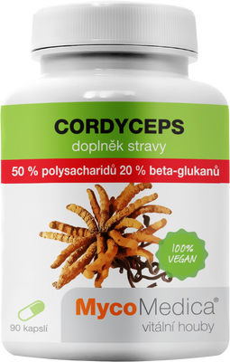 MycoMedica Cordyceps 50% 90 kapsúl