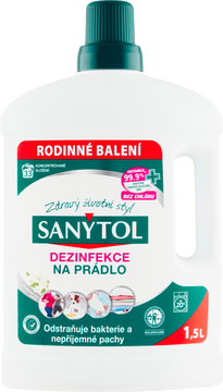 Sanytol Dezinfekcia na bielizeň Biele kvety 1,5 l 1.5 l