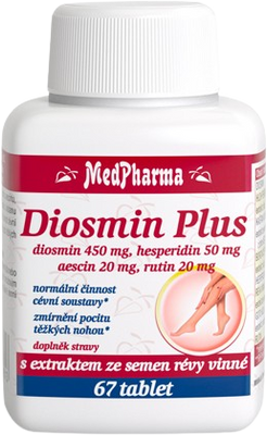 MedPharma Diosmin Plus 67 tabliet