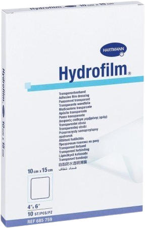 Hartmann Hydrofilm samolepiaci transparentný obväz 10 x 15cm, 10 ks