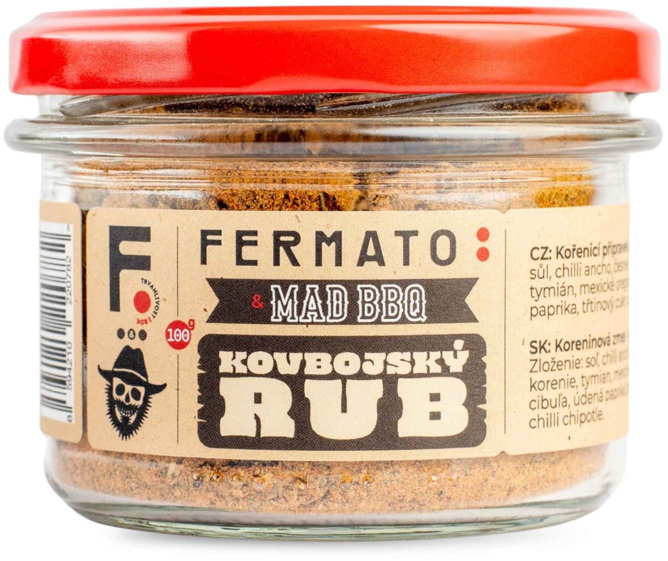 Fermato MAD BBQ kovbojský rub 100 g