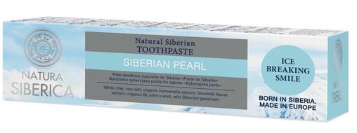 Natura Siberica Prírodná sibírska zubná pasta - Sibírska perla 100 g
