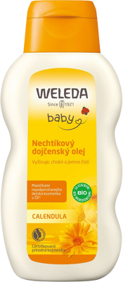 Weleda Nechtíkový dojčenský olej 200 ml