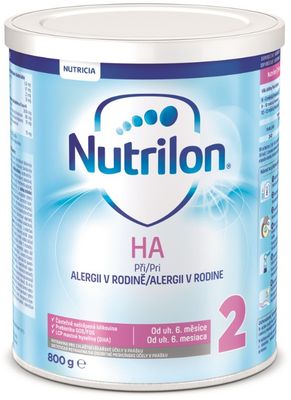 Nutrilon 2 HA mliečna výživa v prášku bezgluténový 800g