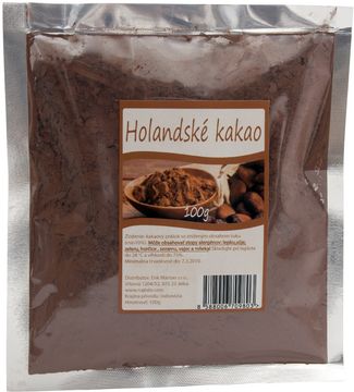 Najtelo Holandské kakao so zníženým obsahom tuku 100 g