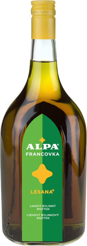 Alpa LESANA FRANCOVKA liehový bylinkový roztok 1 l