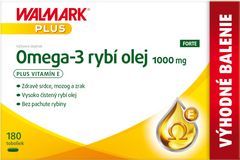 Walmark Omega 3 rybí olej FORTE 180 tvrdých kapsúl