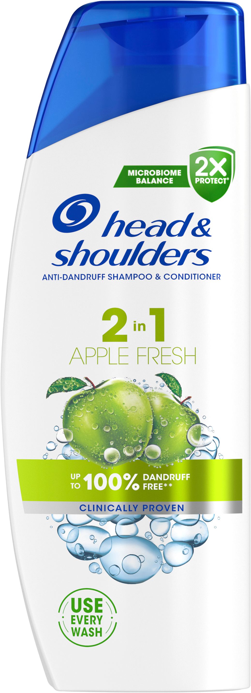 Head & Shoulders Apple Fresh 2v1, Šampón proti lupinám 330 ml