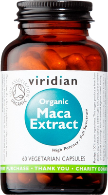Viridian Maca Extract Organic 60 kapsúl