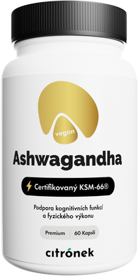 Citronek Ashwagandha KSM-66® 60 kapsúl