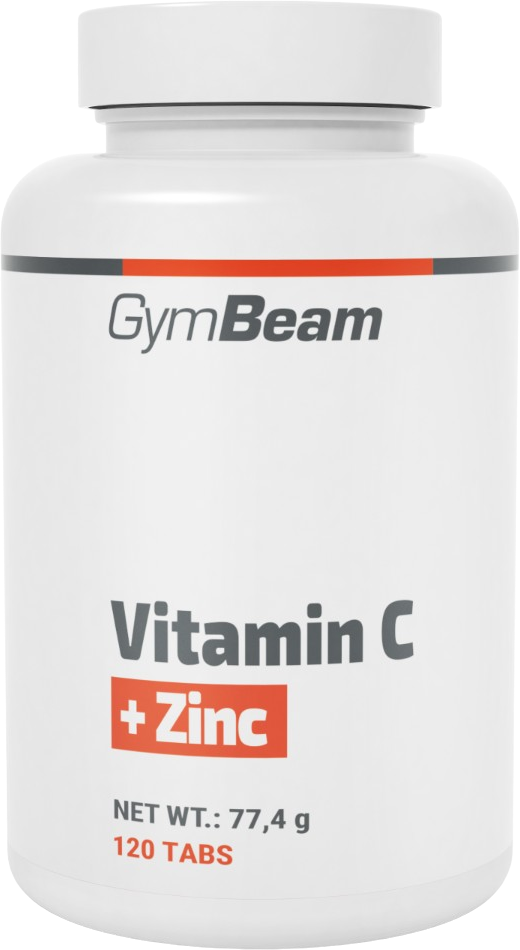GymBeam Vitamín C + zinok 120 tablet