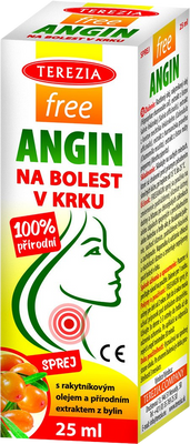 Terezia free angin sprej 25 ml