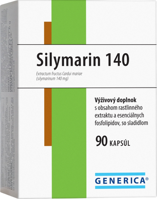 Generica Silymarin 140, 90 kapsúl
